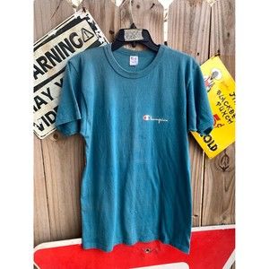 Vintage 80s Champion Blue Shirt Size Medium